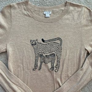 J. CREW Animal Sweater